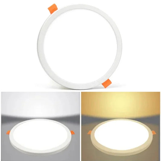 Modern Ultra Thin LED Ceiling Light - 6W 8W 15W 20W Panel Lights for Living Room - Indoor Lighting Solution